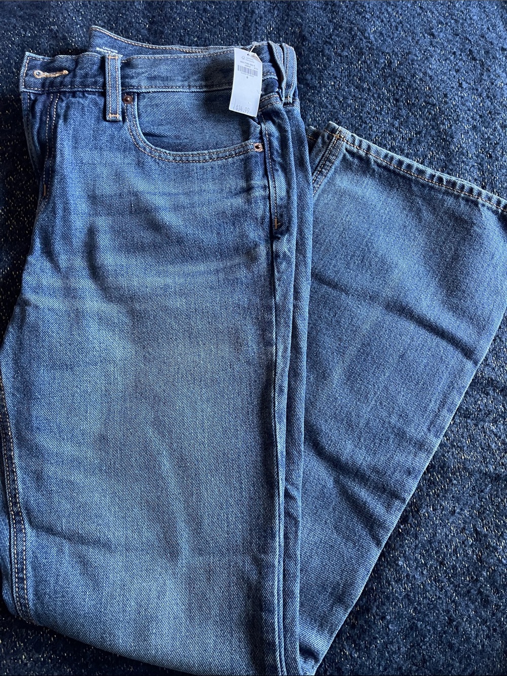 Old Navy Women's Boot Cut Jeans in Medium Blue Wash